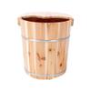 KSTUFF Sauna Wooden Bucket,Spa, Sauna,Soak,Handmade Massage Bucket Foot Bath,Foot Spa Wash Bucket Feet Bath Basin Tub Present vision view 1
