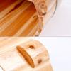 KSTUFF Sauna Wooden Bucket,Spa, Sauna,Soak,Handmade Massage Bucket Foot Bath,Foot Spa Wash Bucket Feet Bath Basin Tub Present vision view 3