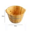 KSTUFF Foot Tub, Foot Basin Tub Bucket, Massage, Spa, Sauna, Soak,foot Bath Wooden Bucket Foot Spa Household Wash Basin Present vision view 4