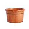 KSTUFF Sauna Wooden Bucket,Spa, Sauna,Soak,Handmade Massage Bucket Foot Bath,Foot Spa Wash Bucket Feet Bath Basin Tub Present vision view 1