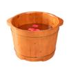 KSTUFF Foot Tub, Foot Basin Tub Bucket, Massage, Spa, Sauna, Soak,foot Bath Wooden Bucket Foot Spa Household Wash Basin Present vision view 1