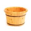 KSTUFF Sauna Wooden Bucket,Spa, Sauna,Soak,Handmade Massage Bucket Foot Bath,Foot Spa Wash Bucket Feet Bath Basin Tub (Color : B) Present vision view 1