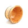 KSTUFF Sauna Wooden Bucket,Spa, Sauna,Soak,Handmade Massage Bucket Foot Bath,Foot Spa Wash Bucket Feet Bath Basin Tub (Color : B) Present vision view 2