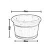 KSTUFF Sauna Wooden Bucket,Spa, Sauna,Soak,Handmade Massage Bucket Foot Bath,Foot Spa Wash Bucket Feet Bath Basin Tub (Color : B) Present vision view 4