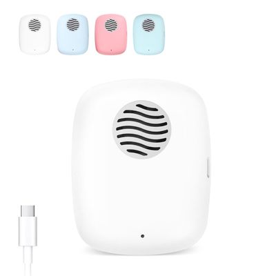 ELMWAY STB-021 UV Toothbrush Sanitizer Case  Compact UVC Sterilizer with Fan, USB Rechargeable Travel Toothbrush Cover for Daily Manual & Electric Toothbrushes  White