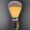 Knnuey Synthetic Shaving Brush Resin Handle Travel Brush,Lathering Well with Shaving Soap Cream for Men Wet Shave view 2