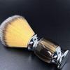 Knnuey Synthetic Shaving Brush Resin Handle Travel Brush,Lathering Well with Shaving Soap Cream for Men Wet Shave view 3
