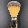 Knnuey Synthetic Shaving Brush Resin Handle Travel Brush,Lathering Well with Shaving Soap Cream for Men Wet Shave view 4