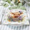 Whaline 80Pcs Highland Cow Paper Napkin Watercolor Cute Cow Flower Disposable Napkins Farmhouse Luncheon Dinner Napkin for Spring Summer Party Supplies, W12485 view 4