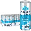 Aqua Libra Still Water, 330 ml, Pack of 24 Cans view 1