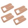4Pcs Pre-Cut Muscle Tape High Elasticity Kinesiology Tape Long Cross Design Water Resistance for Knee Patella Meniscus (Skin Color) view 2