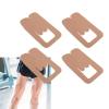 4Pcs Pre-Cut Muscle Tape High Elasticity Kinesiology Tape Long Cross Design Water Resistance for Knee Patella Meniscus (Skin Color) view 4