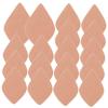 JECOMPRIS 20pcs Anti Damp Sachets Pottery Food Moisture Absorbers, Leaf Shape Red Pottery Dehumidifier for Food Storage, Keeps Snacks and Rice Dry view 1