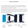 Back Lumbar Traction Device, Cervical Spine Extension Stretcher Device with Inflatable Headrest and Adjustable Nylon Buckle, 0-800N Waist and 0-200N Neck Traction, Comfortable Harmless, for Home view 3
