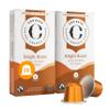 Cru Kafe Organic Bright Roast Arabica Espresso Single-Serve Organic Arabica Coffee Pods (20 Pods) Compatible with Nespresso Original Line view 1