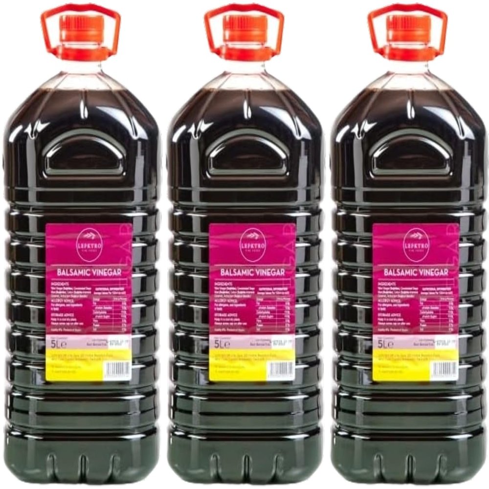 Lefktro Balsamic Vinegar 5ltr (Pack of 3)