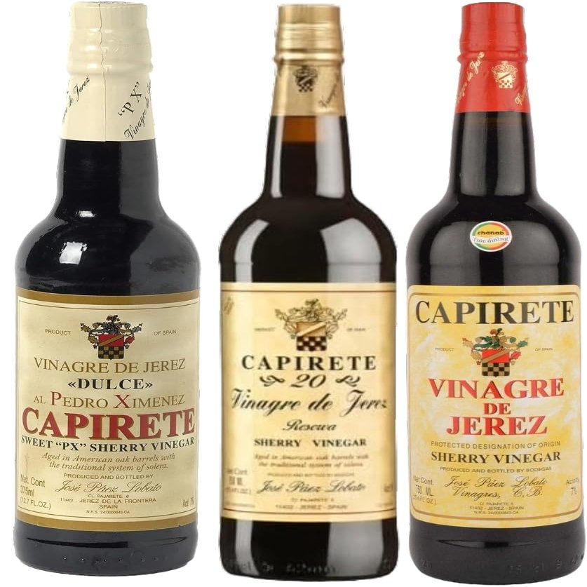 Jose Paez Lobato Capirette Bundle (4 and 20 year aged 750ml + sweet 375ml)