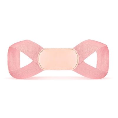 Adjustable Upper Back Brace Posture Corrector Invisible Hunchback Correction Belt Providing Pain Relief From Lumbar, Neck, Shoulder, And Clavicle, Back (Color : Pink, Size : Small:44-88 lb)