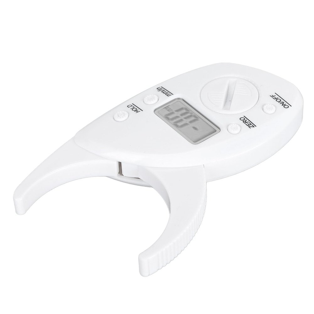 Digital LCD Portable Skin Fat Caliper Accurate Body Measurement for Fitness Enthusiasts and Trainers Compact Size Durable Material