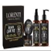 Lorenti Men Beard Care Kit | Shampoo 200ml & Beard Oil 100ml & Balm | Set Of 3 view 1