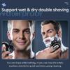 Electric Razor for Men, 5 in 1 Electric Shaver for Men Beard Hair Trimmer Bald Head Razor 5D Floating Electric Nose Hair Trimmer LCD Display view 3