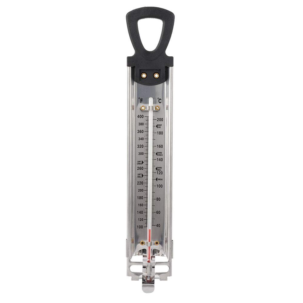 ANKROYU Candy Thermometer, Fahrenheit Celsius   Double Scale Display Household Hanging Cooking Thermometer for Candy Temperature Measurement