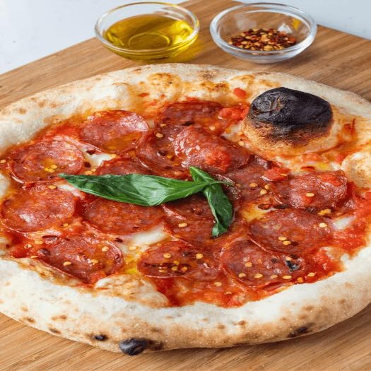 Pepperoni Pizza Kit for 2 - Artisan Dough, pizza sauce, toppings for 2 pizzas - Sourdough