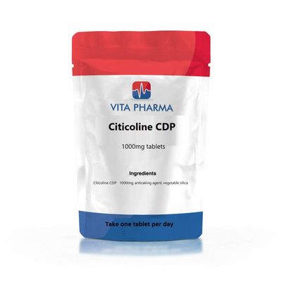 VITA PHARMA Citicoline CDP 1000mg 60 Tablets Cognitive Function, Supports Overall Brain Health, Improve Memory