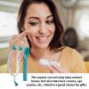 Soft Contact Lens Remover | Silicone Contact Applicator and Removal Tool - Soft Contact Lenses Remover and Insertion, Scoop Contact Tweezers for Girls with Long Nails Aizuoni view 2