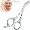 Browmaster Stainless Steel Trimmer, Perfect Brow Trimmer, Eyebrow Scissors with Comb,Eyebrow Scissors with Comb, Eyebrow Trimming Scissors Hair Removal Beauty Tool for Women Men (1Pcs) view 1