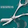 Browmaster Stainless Steel Trimmer, Perfect Brow Trimmer, Eyebrow Scissors with Comb,Eyebrow Scissors with Comb, Eyebrow Trimming Scissors Hair Removal Beauty Tool for Women Men (1Pcs) view 3