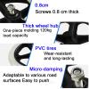 WORDFUN Wheel Replacement Parts For Wheelchairs, Front Wheel Tires For Wheelchair, Black Grey (2 Pcs), 2" (50 Mm) Hub Width, Solid Tyre, Wheelchair Caster Wheel view 3