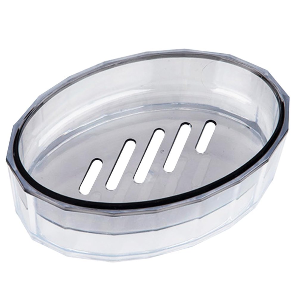 LIFKOME Soap Box Creative Soap Storage Rack Draining Dish Container Without Lid for Bathroom Saver Bath Storage