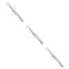 Angoily 3pcs Portable Eyebrow Tweezer Stainless Steel Eyelashes Extension Clip Makeup Brow Tool Eyebrow Comb Spoolie Threading Tool view 1