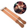 ANKROYU 2PCS Straight Razor Strop, Double Layered Barber Razor Sharpening, Straight Razors Strop Belt, Barber Straight Razor Strap Belt, for Starter Beginners view 4