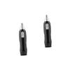 Angoily 2pcs Nose and Beard Trimmer Cleaning System Ergonomic Design Safety Faster Hair Trimmer for Men view 1