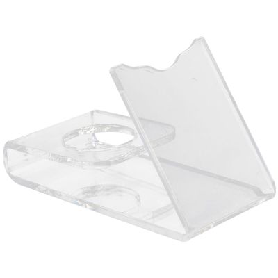 FOMIYES Shaving Brush Holder Stand Acrylic Shaving Brush Holder Shaving Brush Stand for Storage Mens Shaving Tool