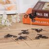 24pcs Motorcycle Cupcake Toppers, Black Glitter Dirt Bike Cake Topper Motorbike Cupcake Picks Party Cake Decorations for Sports Motocross Themed Birthday Party Cake Decorations Supplies view 4
