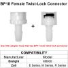 5PCS Disposable Blood Pressure Cuff with Single Tube + BP18 Connector for Small Child 12.4-16.8 cm, Replacement NIBP Cuff Compatible with Zoll/Biolight Monitors, Non-Woven Fabric BP Cuff view 2