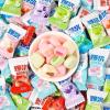 6 Flavors mixed fruit fudge, sweet sugar, toffee, leisure fruit snacks, Dim sum, children's candy, healthy snacks, convenient foods, Chinese snacks, Halloween candy (200-210pcs) view 1