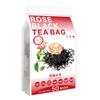100% Natural Rose Black Tea Bag, 150g/5.29oz (3g*50bags)  100% Pure Black Tea Leaves, Rose Petals - Loose Leaf Herbs - Non-GMO - Steep 50 Cups, Caffeinated Iced & Hot TeaTea Bag view 2
