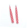 Angoily 2pcs Stainless Steel Eyebrow Clip Bevel Eyebrow Tweezers Portable Makeup Tool for Women view 4
