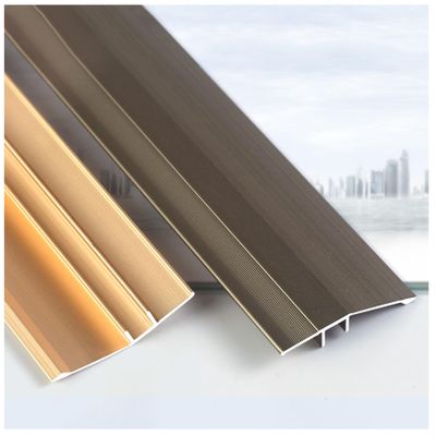 0.9m Wheelchair Ramp Edge-Reducer Carpet & Floor Transition Strip Threshold-Transition-Strip For Home/Door/Floor, Beveled Edge Ramp Edge Guard(Color:B with screw holes,Size:43mm)