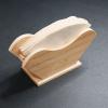 coffee filter holder coffee filter holder coffee paper storage holder coffee filter holder coffee filter holder coffee paper storage holder cone shape flat bottom view 3