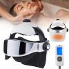 2-in-1 Electric Head Massager Helmet, Head and Eye Vibration Massage with Air Compression, Brain Relax Massager for Head Stress Relief view 1