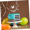 Ciieeo 2pcs Delicate Cake Toppers Rhinestone Flower Accents Elegant Birthday Cake Decorations for Parties Includes and Options view 2