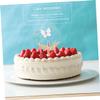 Ciieeo 2pcs Delicate Cake Toppers Rhinestone Flower Accents Elegant Birthday Cake Decorations for Parties Includes and Options view 4