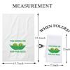BDPWSS Funny Pea Lover Kitchen Towel Green view 2