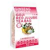 100% Pure Natural Herbal Tea, Ginseng Longan Goji Tea Bag, 300g/10.58oz (6g*50bags) REN SHEN GUI YUAN GOU QIHONG ZAO CHA Goji, Brown Sugar, Red Bean, Peanut, Caffeine Free, No Additives, Non-GMO view 2