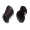 20 X Black Rubber Walking Stick Crutch Ferrules - 3/4 Inch (19mm) ID view 1